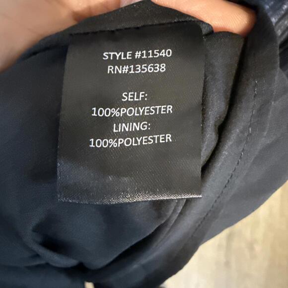 Hutch Spaghetti Strap Tiered Ruffle Tulle Maxi Dress Fun Formal Gown - SZ 2 $449 - Picture 11 of 12